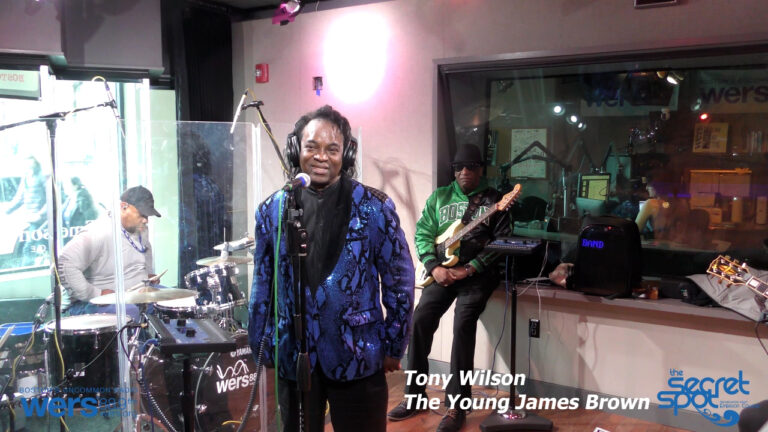 Tony Wilson aka the Young James Brown with Brother Walk band